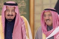 الملك سلمان والشيخ صباح الأحمد