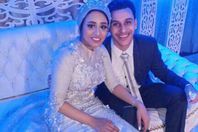 مصطفي ابو تورتة وعروسته