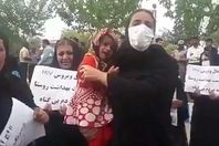 مظاهرات ايران  ضد انتشار الايدز