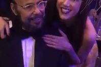 طلعت زكريا وابنته