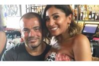 عمرو دياب ودينا الشربيني