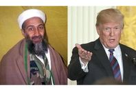 دونالد ترامب واسامة بن لادن
