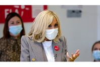 بريجيت ماكرون زوجة الرئيس الفرنسي إيمانويل ماكرون