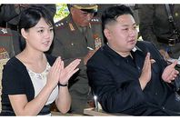 زعيم كوريا الشمالية و زوجته