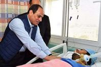 جانب من زيارة السيسي للحايس