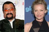 سيجال والممثلة بورشا