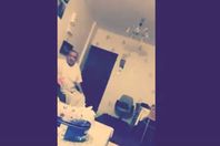 رد فعل مصرية بعدما هرب زوجها من الزلزال