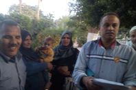 وقفة بالمنيا 
