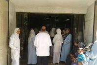 اضراب التامين الصحى بالمنيا