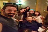 حمادة إمام وعائلته