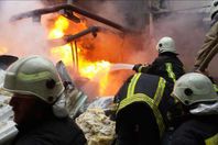 أثار الحريق