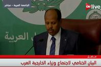 البيان الختامى لجامعة الدول العربية