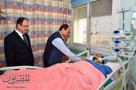 جانب من زيارة السيسي لـ"الحايس"