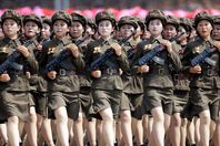 المجندات فى جيش كوريا الشمالية