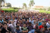 وقفة احتجاجية لطلاب الأزهر