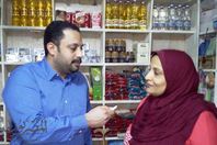 ابتسام 20 عاما في بقالة والدها