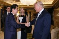 ترامب فى اليابان