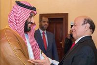 محمد بن سلمان وعبدربه منصور هادي