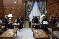 اللقاء بين الامام الاكبر وسفير افغانستان