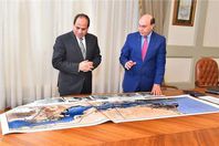 السيسي ومميش
