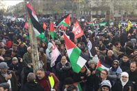 مظاهرة داعمة لفلسطين