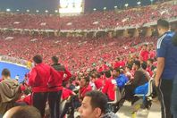 جماهير الأهلي ببرج العرب