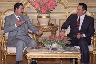 صدام حسين ومبارك