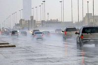 أمطار وشبورة