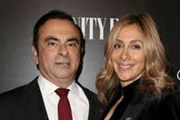 كارلوس غصن وزوجته