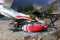 حادث تصادم طائرة