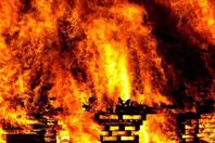 انفجار مصنع كيماويات