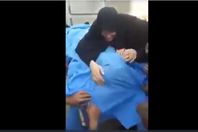 الأم المفجوعة