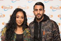 رياض محرز وزوجته