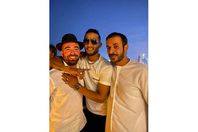 محمد رمضان مع المغني الاسرائيلي