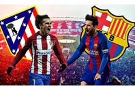 برشلونة واتليتكو مدريد 

