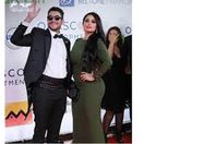 احمد الفيشاوي و زوجته