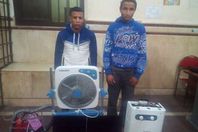 ضبط عاطلين تخصصا في سرقة المنازل فى الغربية