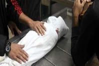 العثور علي طفل مذبوح