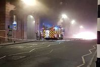 اثار الحريق