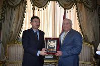 محافظ بورسعيد وقنصل الصين