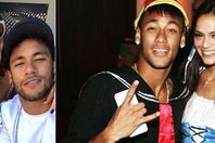 نيمار مع صديقته