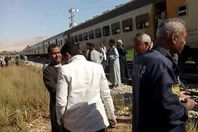 السيطرة على حريق قطار جنوب الأقصر