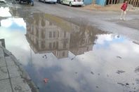 انفجار خطوط الصرف بالمنيا