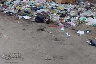 القمامه بشوارع قرية بيهمو بالفيوم