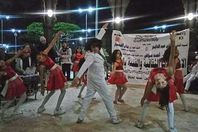 جانب من فاعليات مهرجان الفنون ببورسعيد