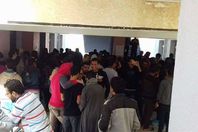 احتجاج الطلاب بالمدينة الجامعية بأسوان