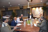 
إجتماع محافظ أسوان مع القيادات التنفيذية