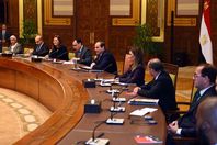 لقاء السيسي بالوفد الاستثماري