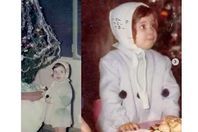 دينا في طفولتها