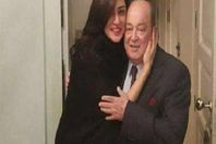 المخرج عادل صادق وابنته الممثلة وفاء صادق